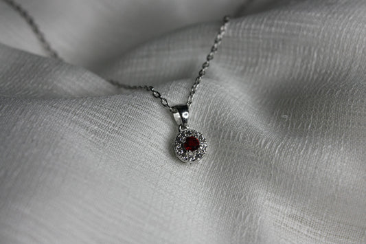 Crimson Heart Necklace